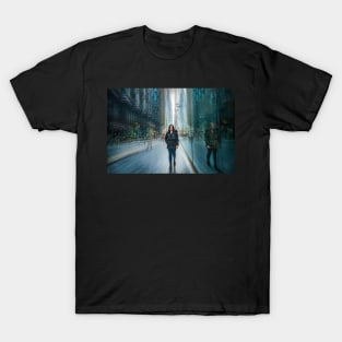 Woman walking in London T-Shirt